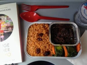 Nasi Minyak Palembang in Air Asia - SG to Jakarta