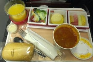 JAL Airline Dining Soup