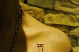 Japanese Torii Gate tattoo